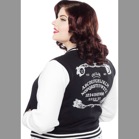 Size S Ouija Board Varsity Jacket - Picture 1 of 9